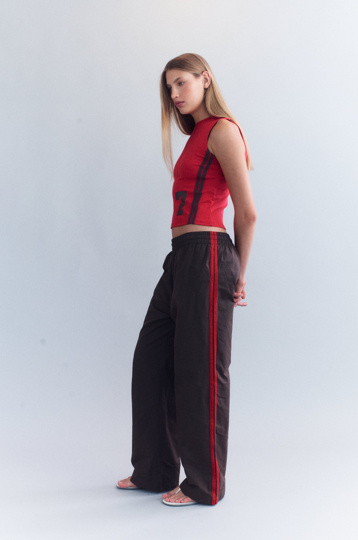 Track Pant | Brown