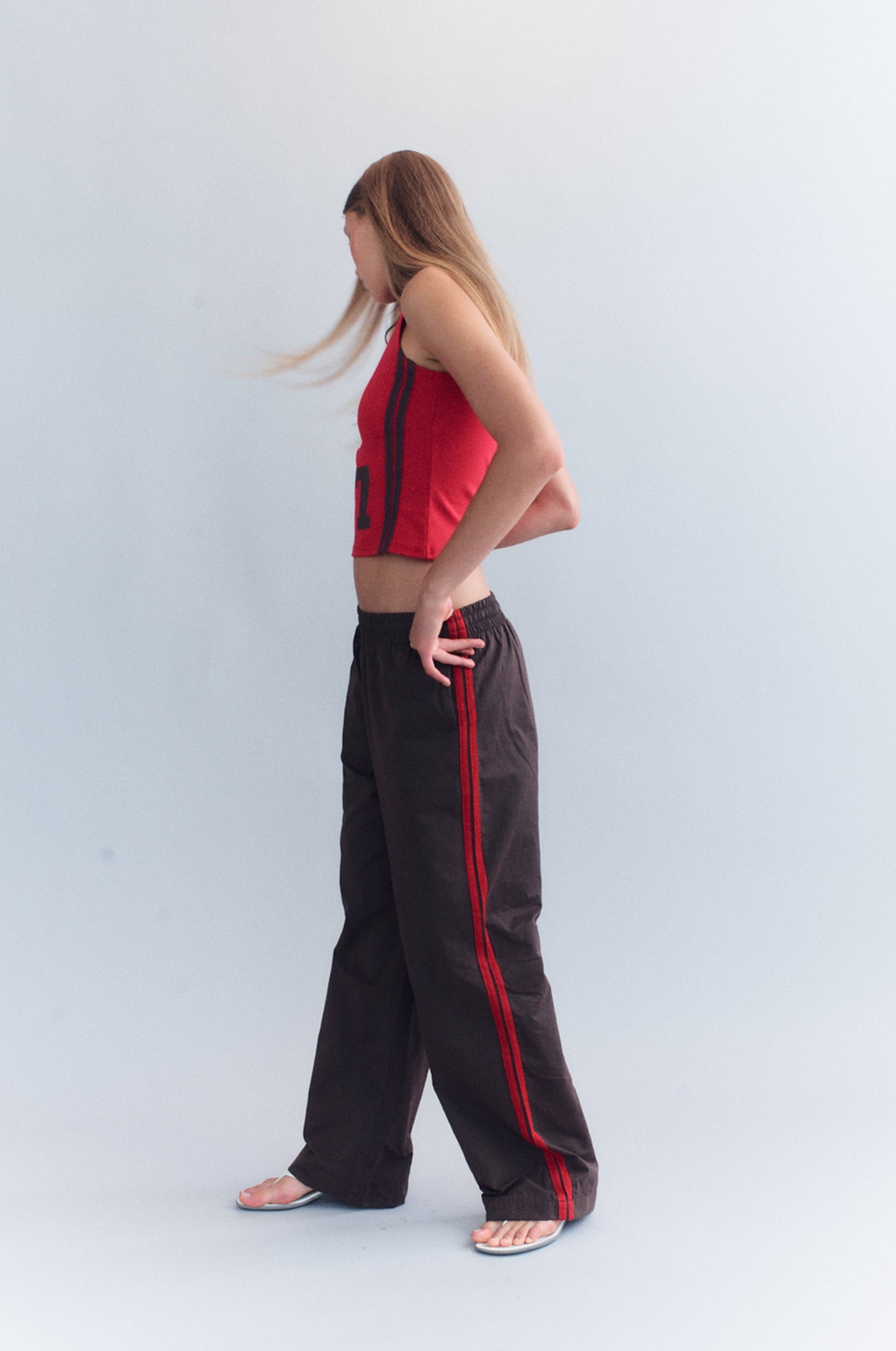 Track Pant | Brown