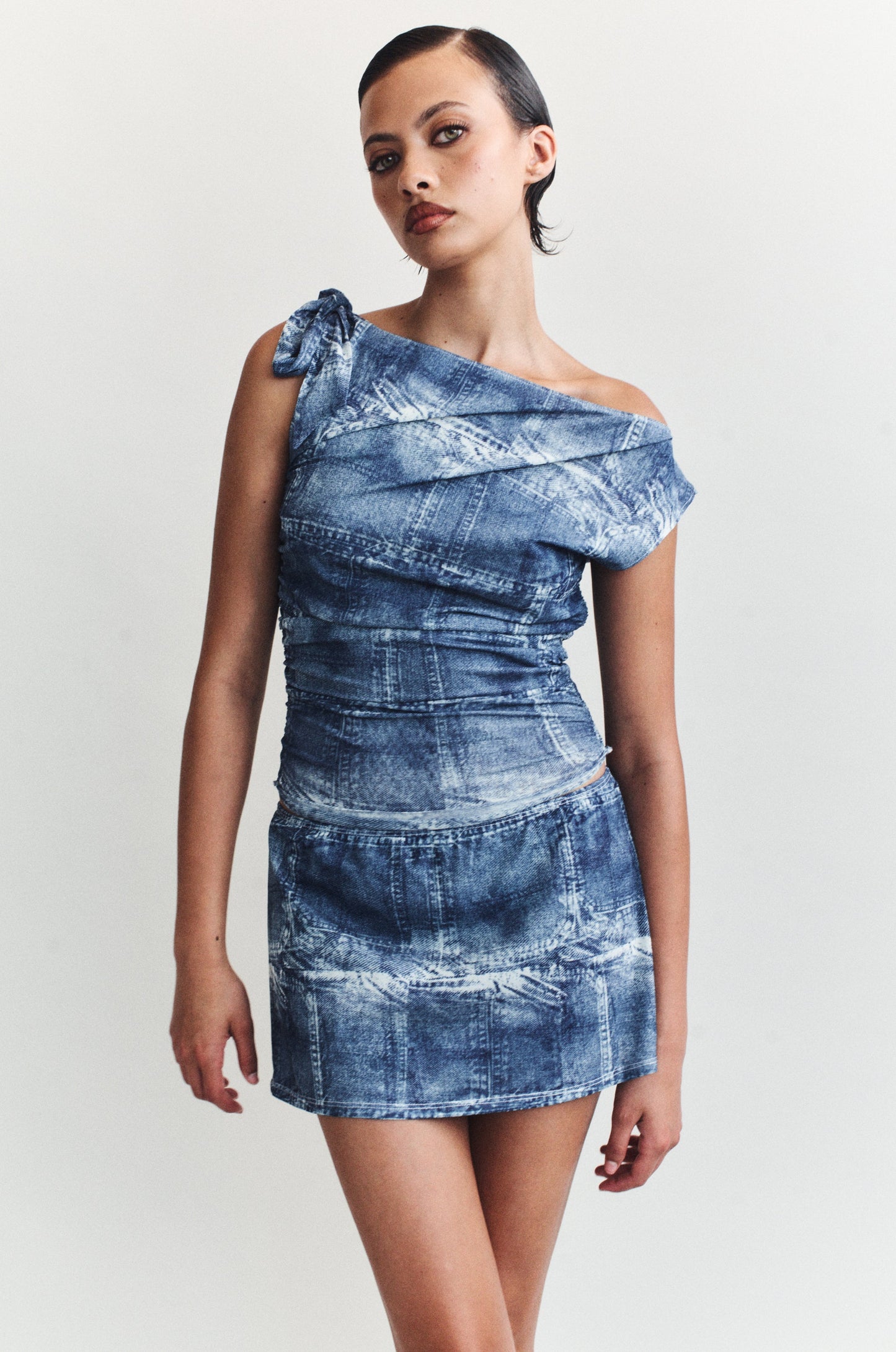 Skirt | Denim Patch