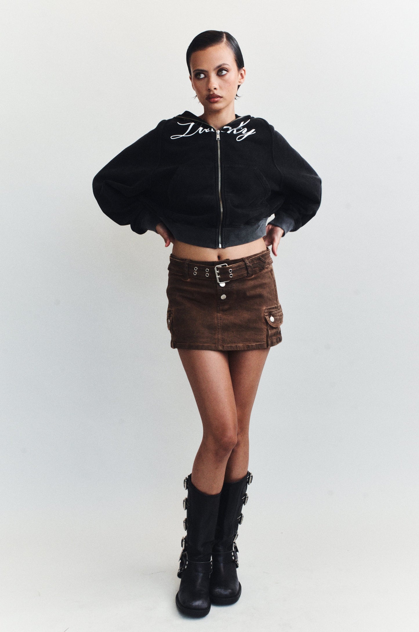 Carla Skirt | Brown