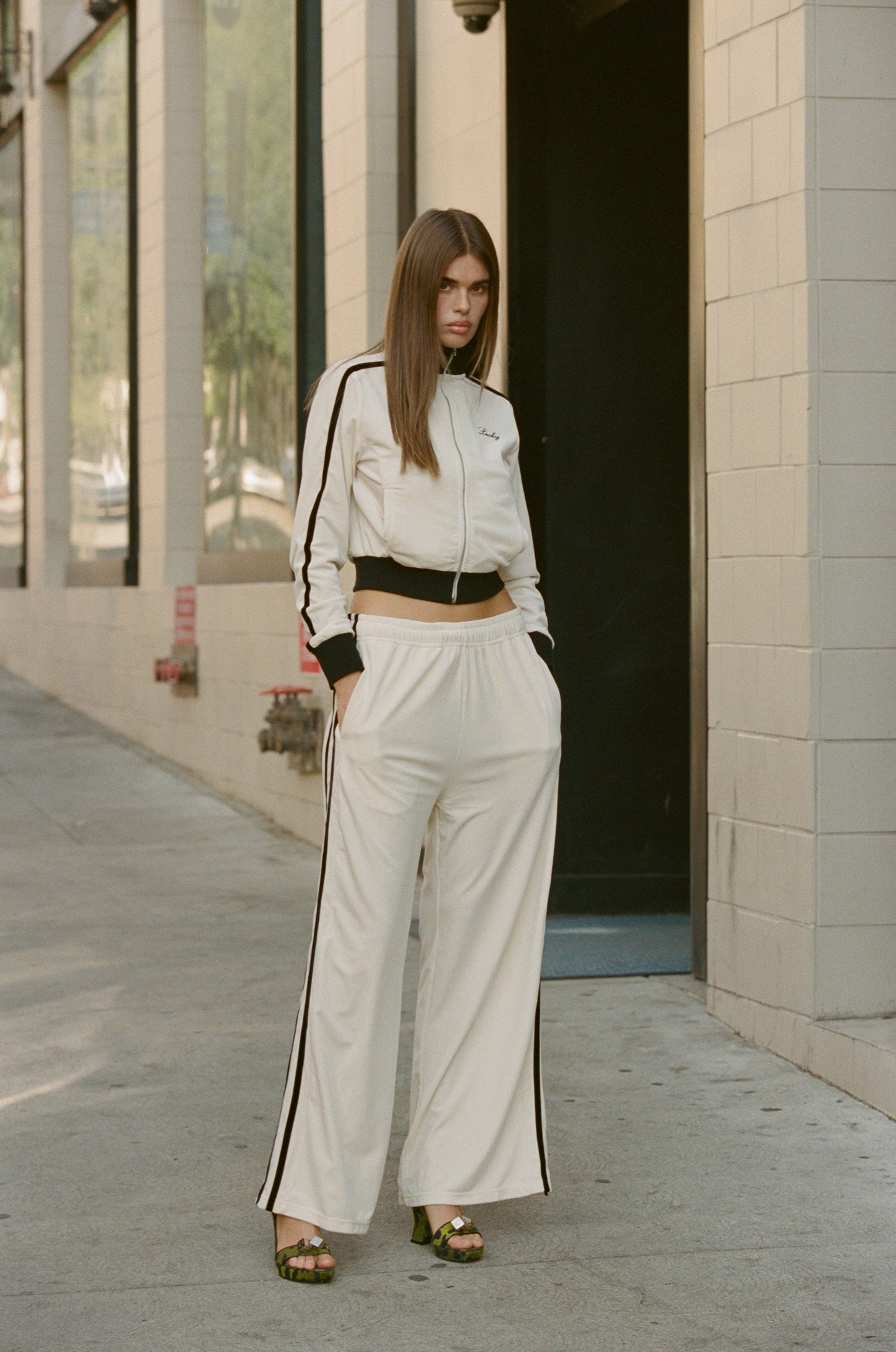 Track Pant | Cream