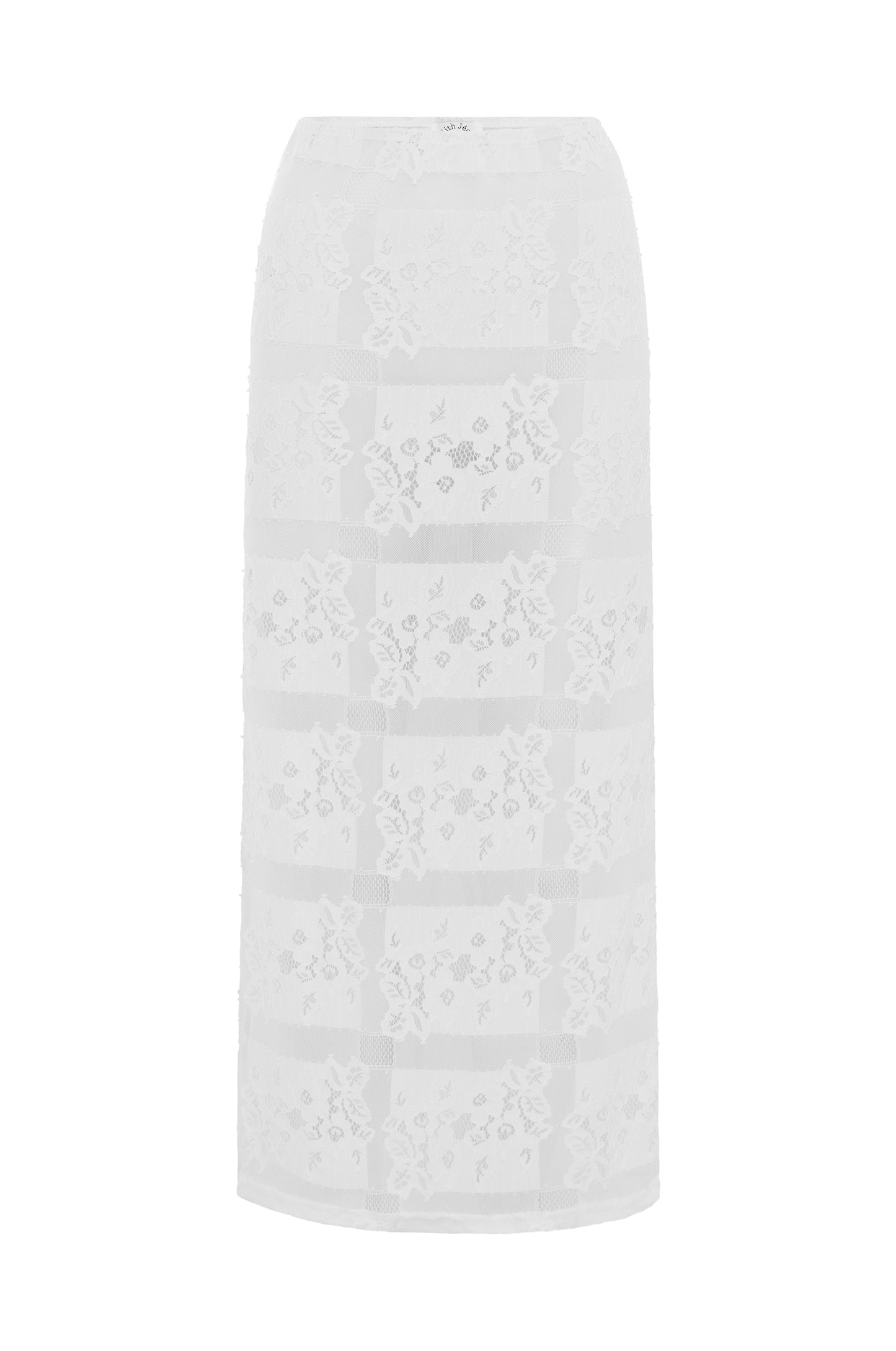 Holy Midi Skirt | White