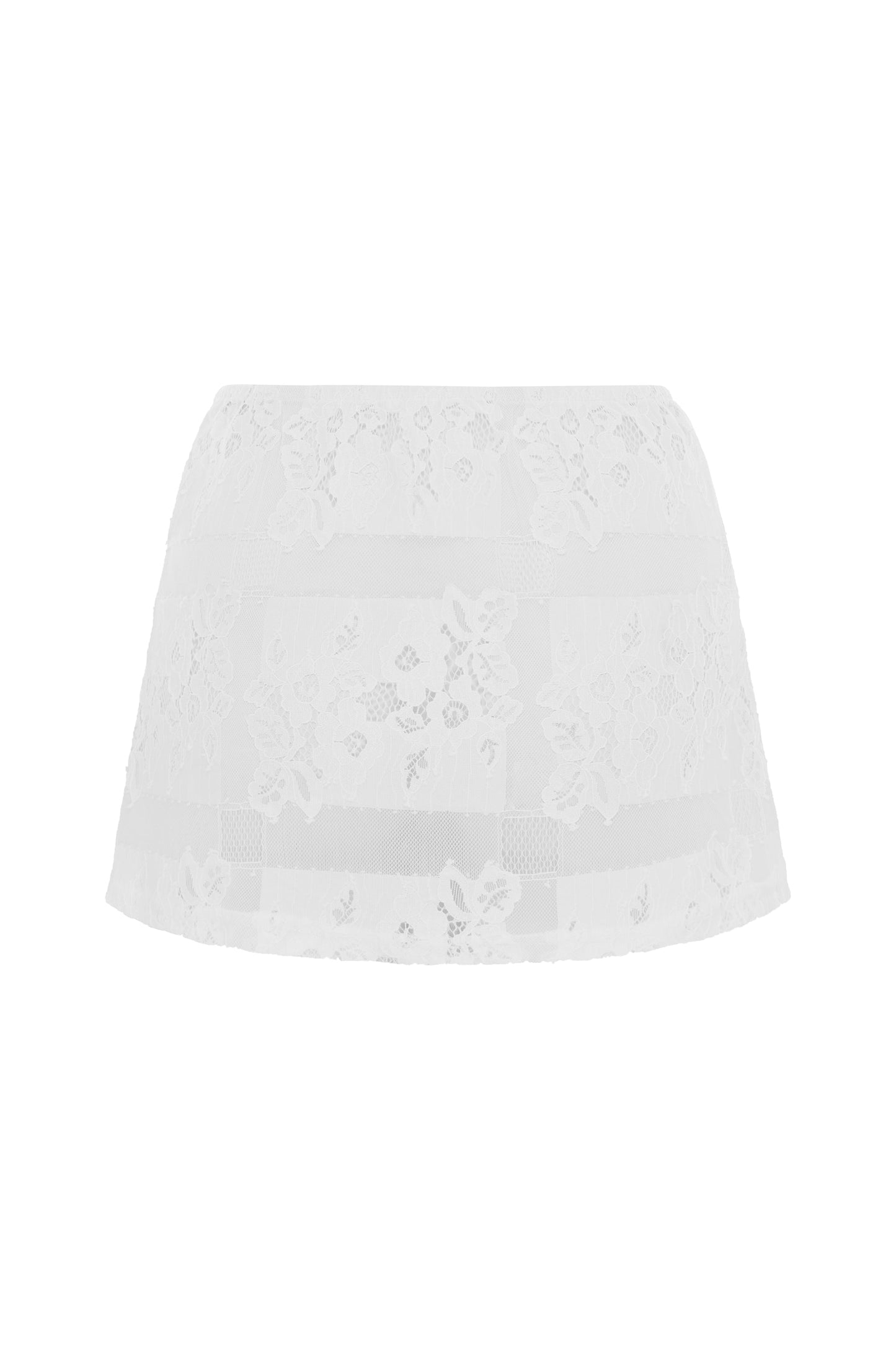 Simi Mini Skirt | White
