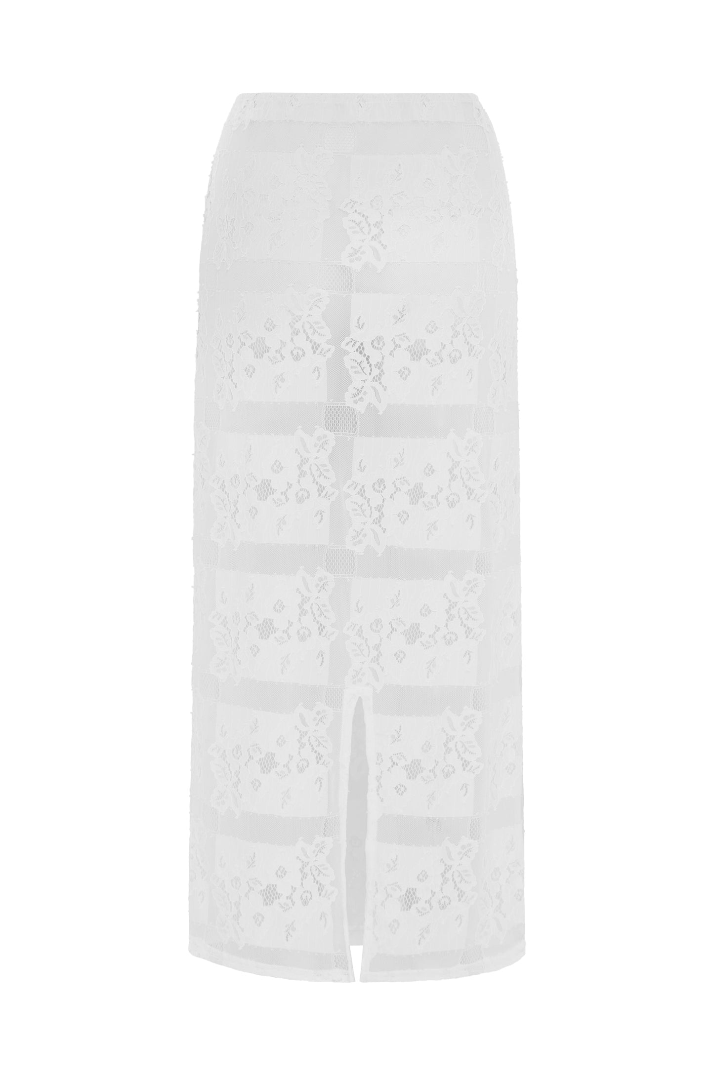 Holy Midi Skirt | White