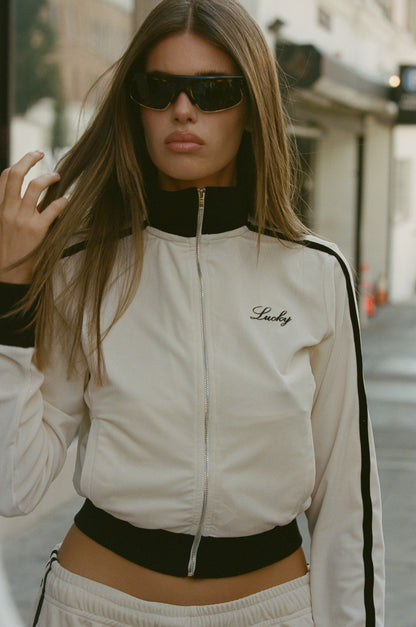 Bianca Zip Through | Cream