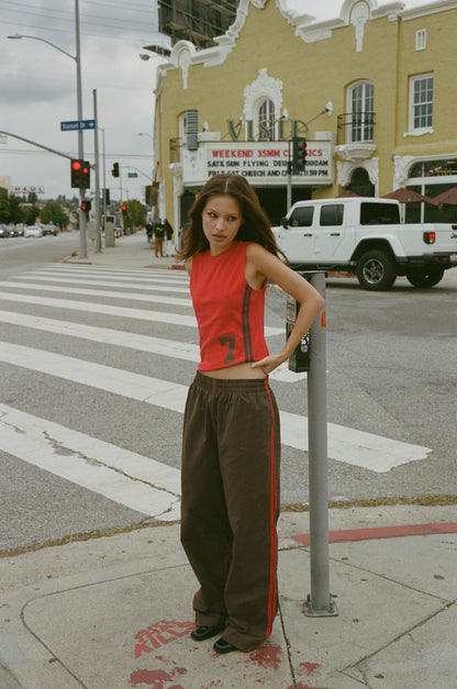 Track Pant | Brown