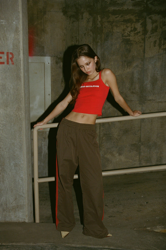 Track Pant | Brown