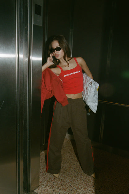 Track Pant | Brown