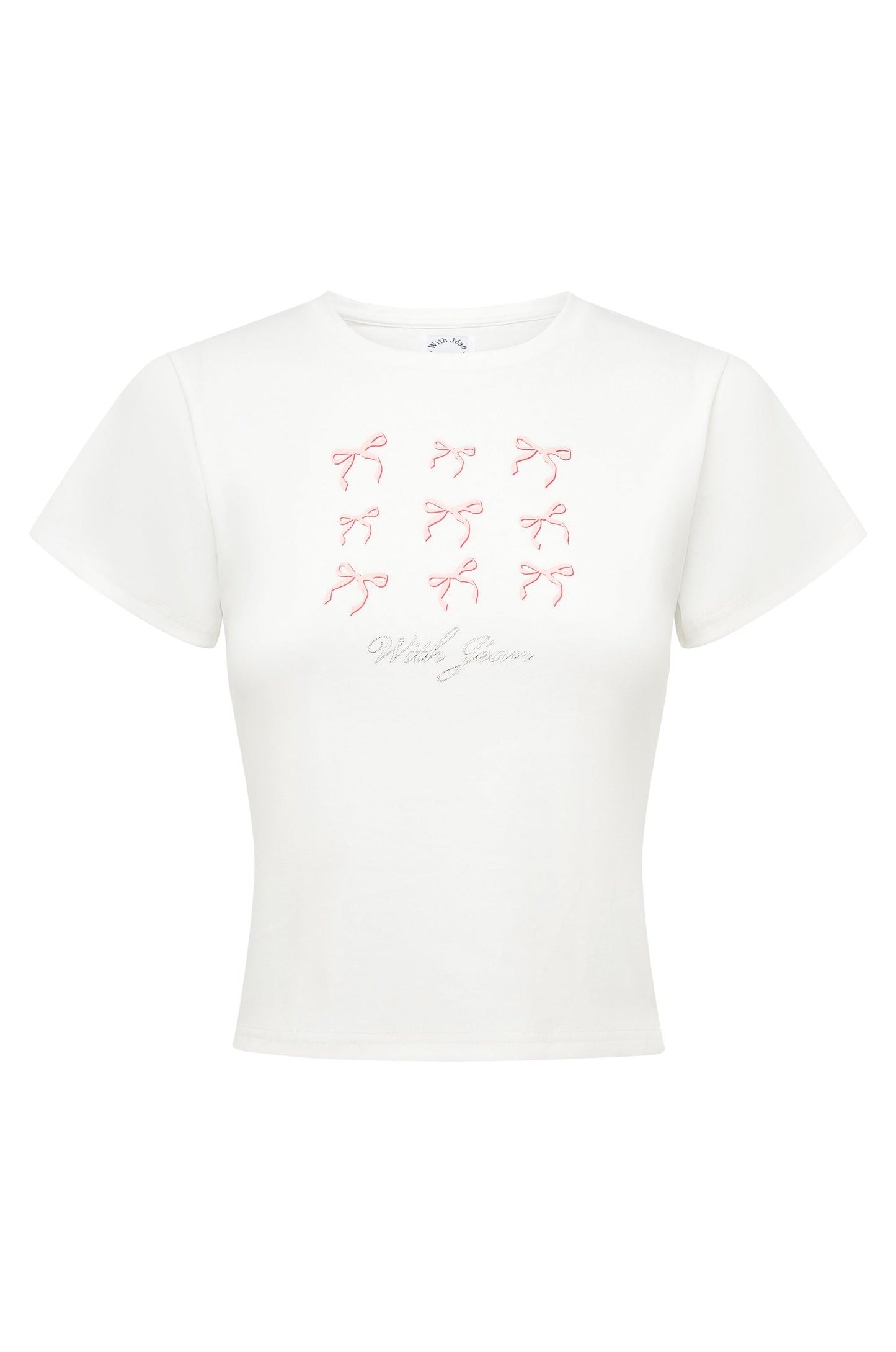 Bow's Tee | White