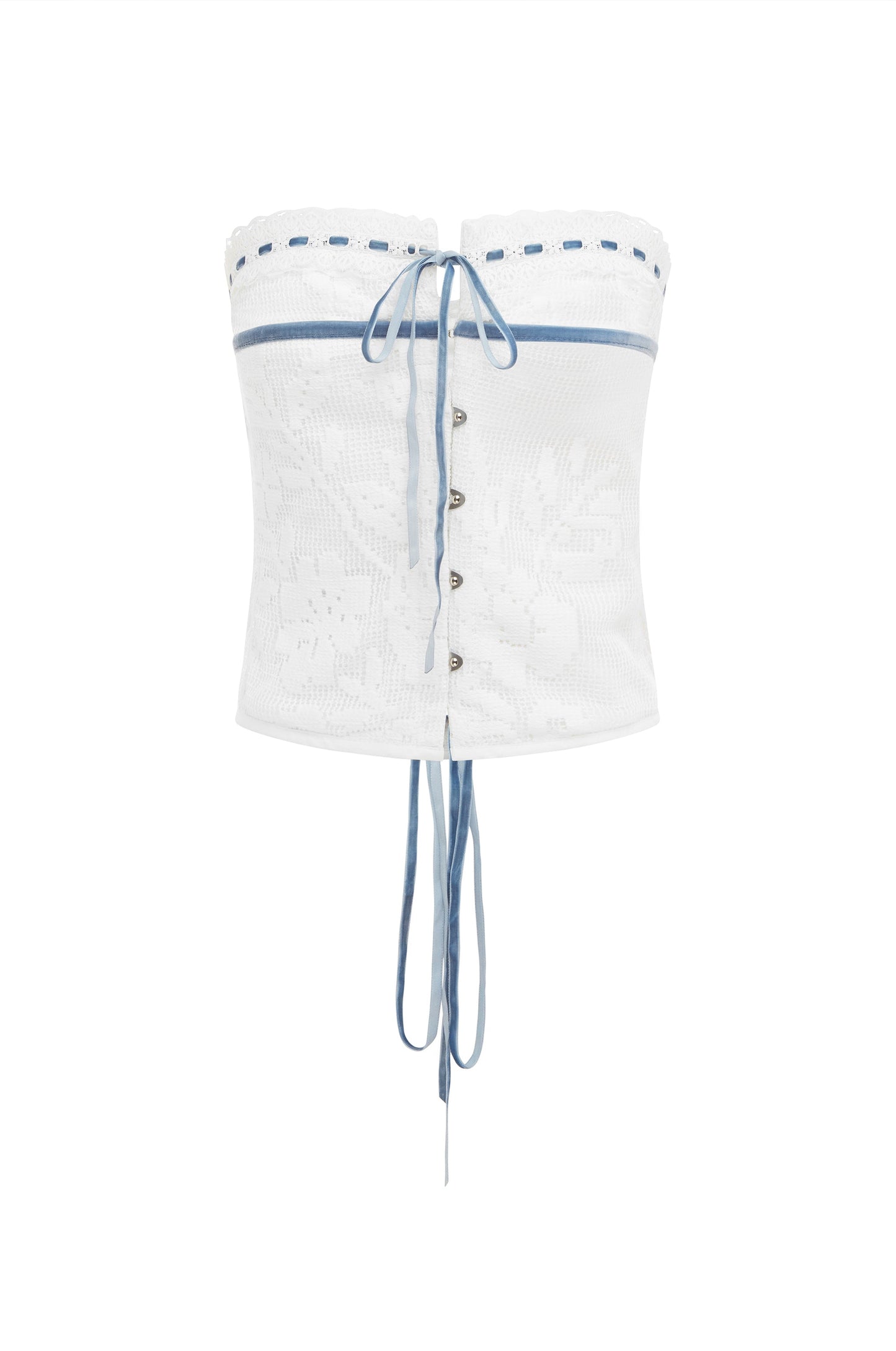 Sabrin Top | White Lace