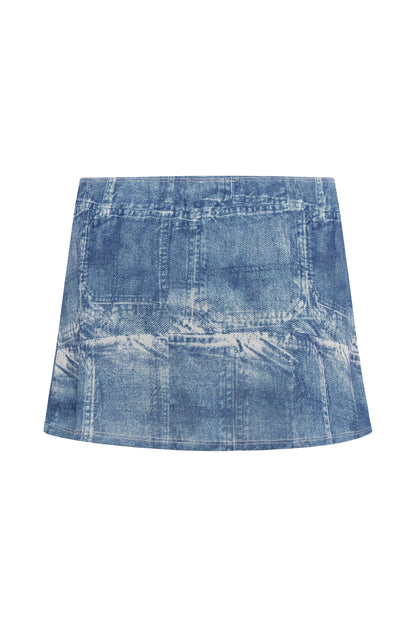 Skirt | Denim Patch