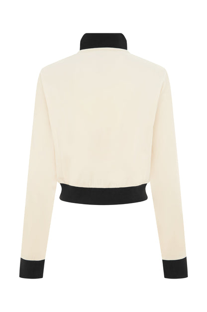 Bianca Zip Through | Cream