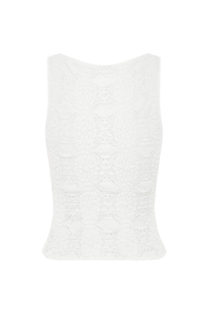 Maeve Top | White