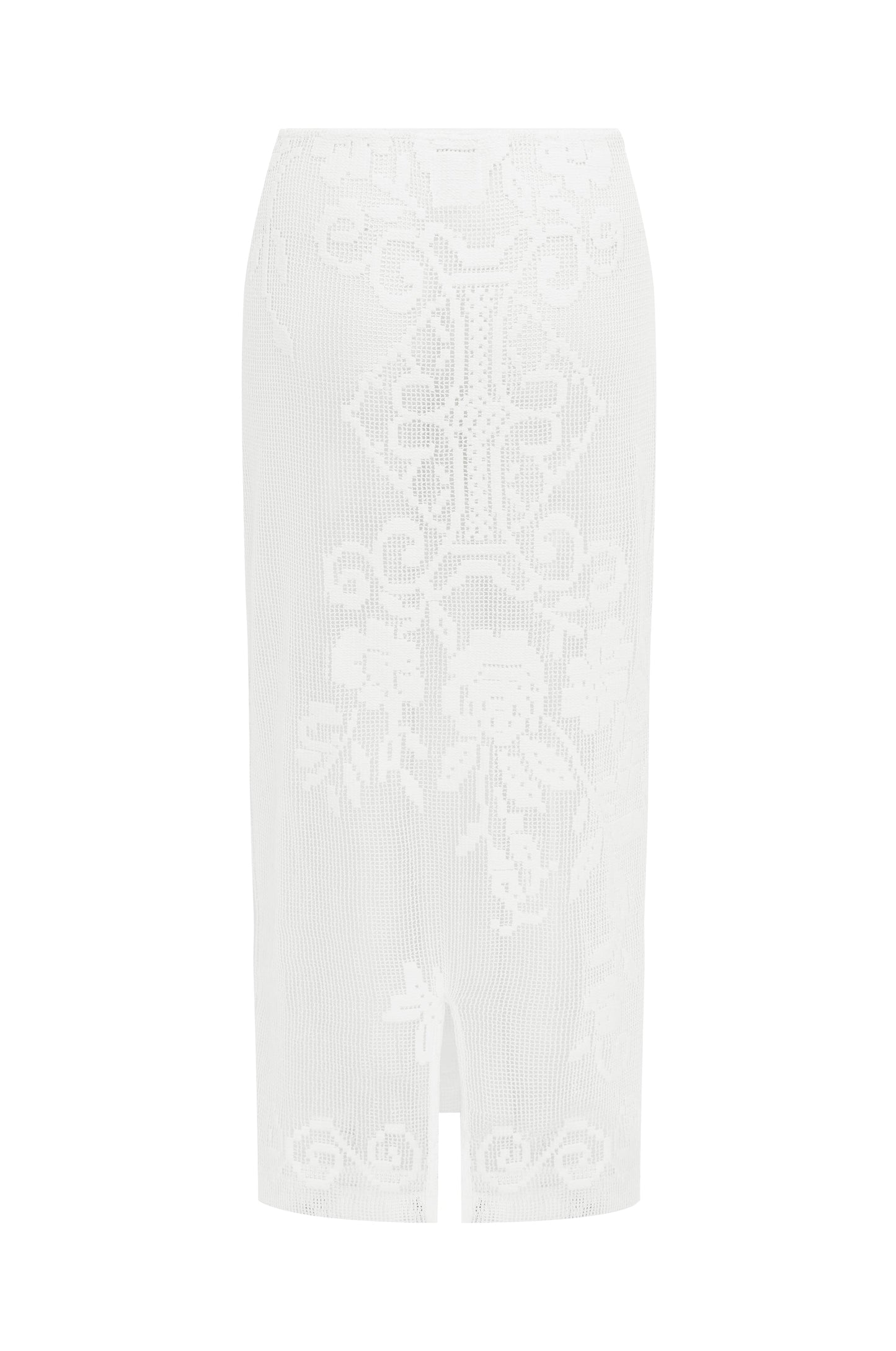 Saint Midi Skirt | White