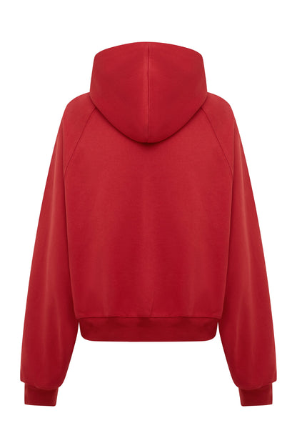 The Classic Zip Through | Red